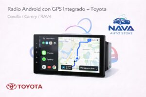 Android Radio with Built-In GPS – Toyota